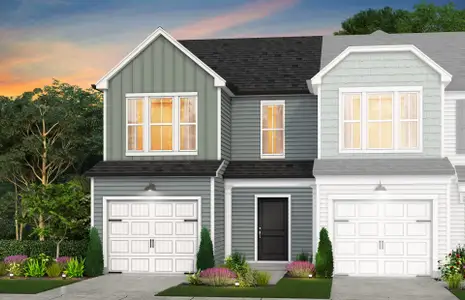 New construction Single-Family house 3016 Hammer Creek Rd, Durham, NC 27704 plan Hemingway - image