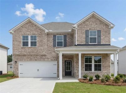 New construction Single-Family house 6733 Homer Ln, Fairburn, GA 30213 plan Travis - image