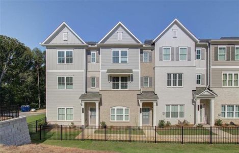 New construction Townhouse house 4822 Floydwood Ln, Mableton, GA 30126 - photo 0