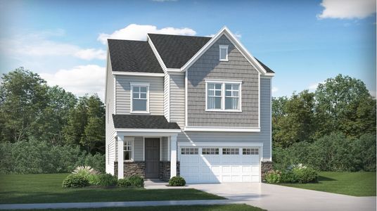 New construction Single-Family house 3053 Ocean Sunrise Dr, Wake Forest, NC 27587 plan Nelson - image
