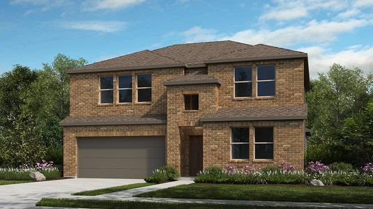 New construction Single-Family house 1321 Alana Falls Ave, Pflugerville, TX 78660 plan Lavaca - image