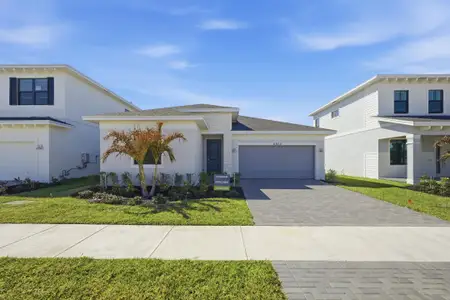 New construction Single-Family house 6850 NW Kestrel Ln, Port St. Lucie, FL 34987 plan Hartford - image