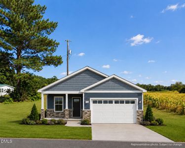 New construction Manufactured Home house 6879 Race Track Rd, Castalia, NC 27816 plan Cottonwood - image
