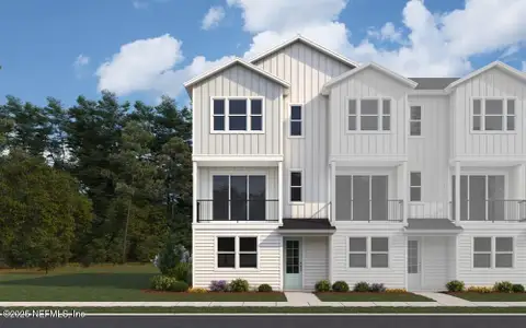 New construction Townhouse house 14 N Beach Ave, Jacksonville Beach, FL 32250 - image