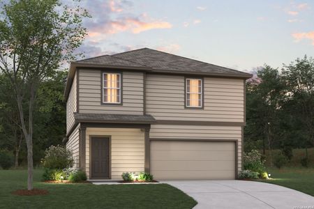 New construction Single-Family house 10438 Hotspur Rd, Converse, TX 78109 plan Dogwood - 30' Smart Series - image