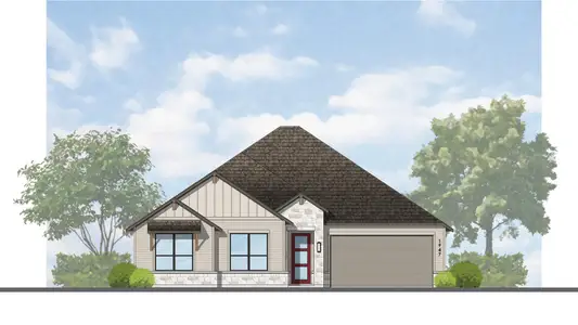 New construction Single-Family house 6313 Comanche Moon Trl, Austin, TX 78747 plan Autry - image