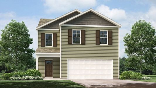 New construction Single-Family house 500 Post Oak Wy, Vonore, TN 37885 plan Edmon - image