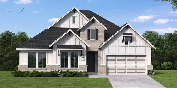 New construction Single-Family house 10271 Bluegill Crest Dr, Willis, TX 77318 plan Moran - image
