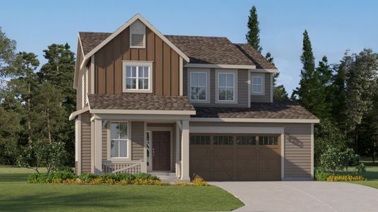 New construction Single-Family house 5571 Inland Ave, Firestone, CO 80504 Pinnacle- photo 0