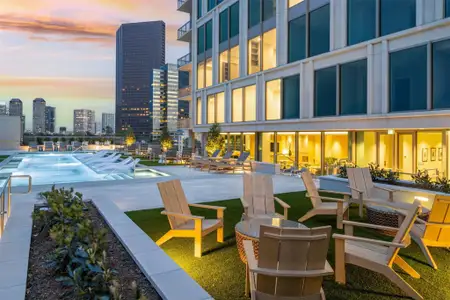 New construction Condo house 5656 San Felipe St, Unit 506, Houston, TX 77056 plan HAWTHORNE - image