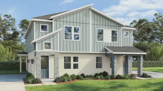 New construction Townhouse house 611 Silver Stream Ct, Brandon, FL 33511 plan Sequoia - image