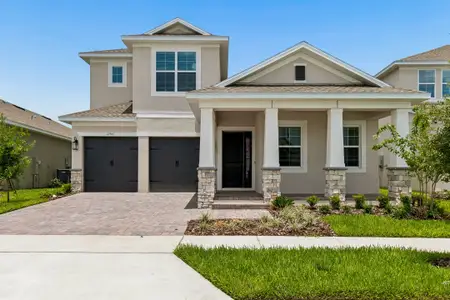 New construction Single-Family house 12547 Gold Honeysuckle St, Winter Garden, FL 34787 plan Tompkins III Loft - image