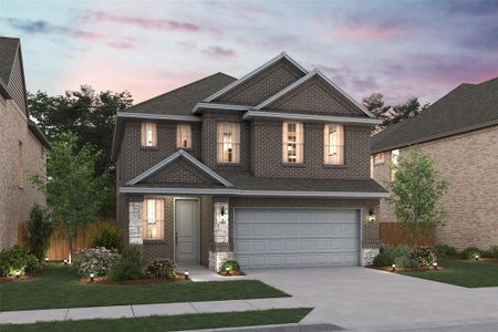 New construction Single-Family house 418 Sagebrush Trl, Sherman, TX 75092 plan Prairie Willow - image