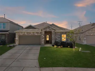 New construction Single-Family house 5801 Musquiz Rdg, Seguin, TX 78155 plan Langley - image