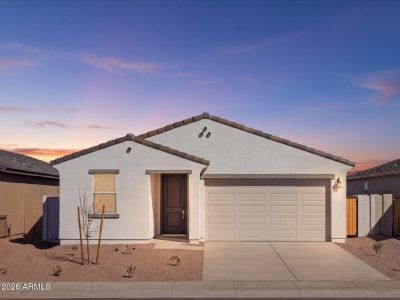 New construction Single-Family house 7588 E Cozy Cottage Ln, San Tan Valley, AZ 85143 plan Leslie - image