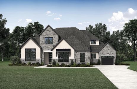 New construction Single-Family house 288 Crosswater Ln, Dripping Springs, TX 78620 Lynmar II- photo 0