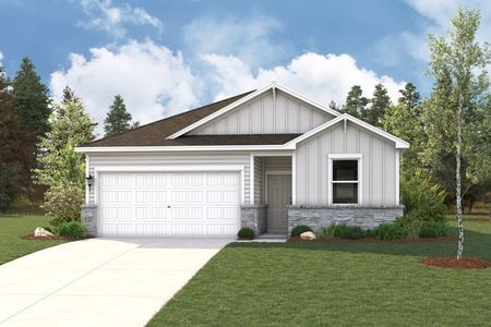New construction Single-Family house 10907 Mystic Timber Dr, Austin, TX 78754 plan Heron - image