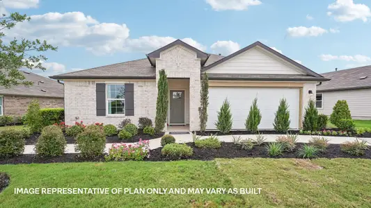 New construction Single-Family house 13405 Eppright Trce, Manor, TX 78653 plan The Irvine - image