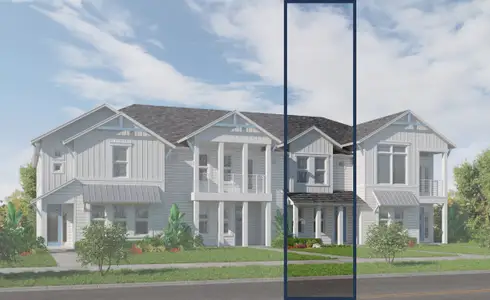 New construction Townhouse house 24 Islington Ln, Ponte Vedra, FL 32081 plan Deleon - D - Townhome Series - image