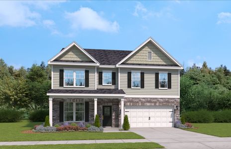 New construction Single-Family house 107 Coronado Ave, Matthews, NC 28104 plan The Shiloh - image