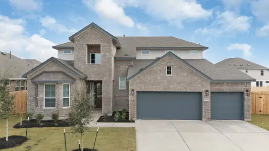 New construction Single-Family house 19513 Domino Champ Rd, Pflugerville, TX 78660 plan Cole - image