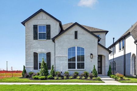 New construction Single-Family house 2713 Santa Monica Mews, Celina, TX 75009 plan Warrenton - image