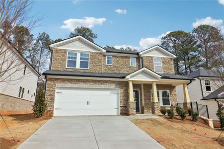 New construction Single-Family house 7225 Lyric St, Fairburn, GA 30213 plan Johnson - image