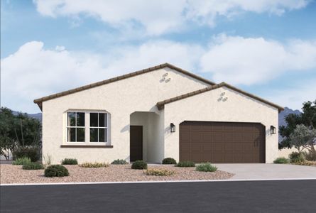 New construction Single-Family house 24118 W Sunland Ave, Buckeye, AZ 85326 Sunflower Homeplan- photo 0