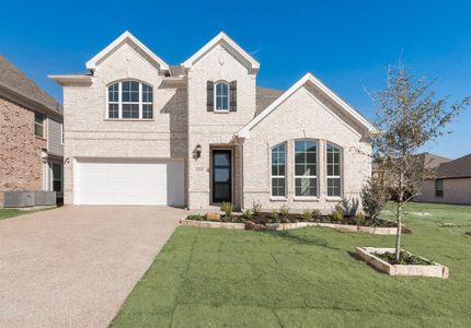 New construction Single-Family house 1323 Sundance Ln, Justin, TX 76247 Charleston II- photo 0