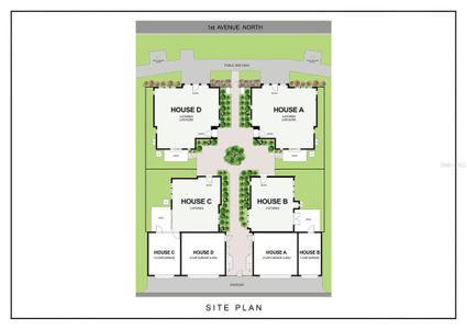 Clemmons Court Site Plan