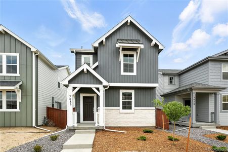 New construction Single-Family house 2086 Wagon Wheel Aly, Brighton, CO 80601 plan Aurora - image