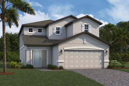 New construction Single-Family house 13701 Brushleaf Ct, Hudson, FL 34669 plan Santa Cruz - image