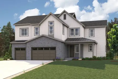 New construction Single-Family house 10270 St Mary St, Parker, CO 80134 plan The Kingsford - image