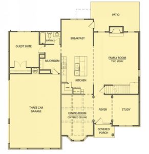 New construction Single-Family house 7632 Capps Ridge Ln, Douglasville, GA 30135 plan Parker - image 3