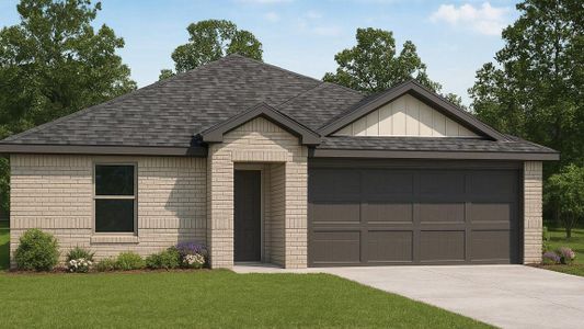 New construction Single-Family house 3052 Helios Haven Dr, Brookshire, TX 77423 plan Bailey - image
