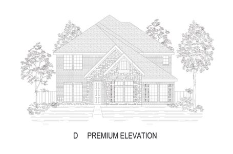 New construction Single-Family house 12813 Cedar Ridge Trl, Rowlett, TX 75089 plan Oxford R (w/Media) - image 3
