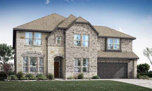 New construction Single-Family house 1225 Joseph Earl Drive, DeSoto, TX 75115 Bellflower II- photo 0