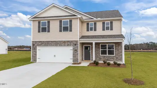 New construction Single-Family house 10811 Beard Wy, Bailey, NC 27807 plan Galen - image