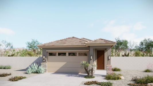 Prairie Elevation – Mariposa | Mira Vista at Victory in Buckeye, AZ by Landsea Homes