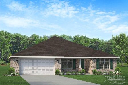 New construction Single-Family house 1880 Summer Pecan Dr, Cantonment, FL 32533 plan 2502 - image