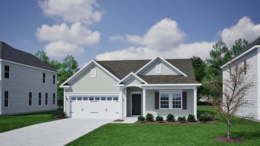 New construction Single-Family house 6264 Zoe Wy, Myrtle Beach, SC 29588 plan Bates II - image