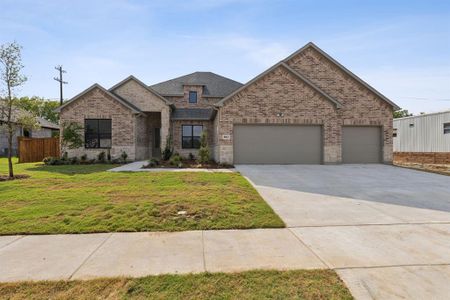 New construction Single-Family house 804 Abbey Road, Van Alstyne, TX 75495 Amy- photo 0