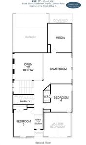New construction Single-Family house 14335 Saralee St, Frisco, TX 75033 plan Riseley - image