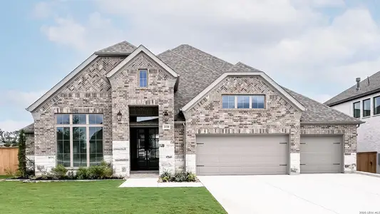 New construction Single-Family house 31158 Osage Run, Bulverde, TX 78163 plan 3634W - image