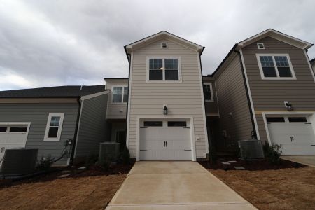 New construction Townhouse house 3197 Mission Olive Pl, New Hill, NC 27562 Hazelnut - Townhome Series- photo 78 78