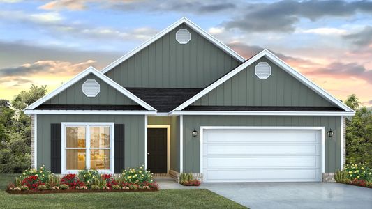 New construction Single-Family house 127 Holley Grove Ln, Santa Rosa Beach, FL 32459 plan Delray - image