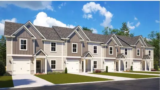 New construction Townhouse house 110 Maple Trl, Dawsonville, GA 30534 LAWRENCE- photo 0
