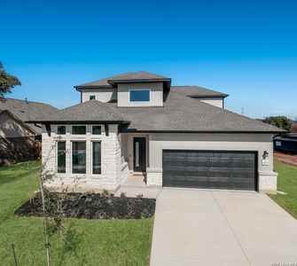 New construction Single-Family house 429 Foxbrook Wy, Cibolo, TX 78108 plan Lamar - image