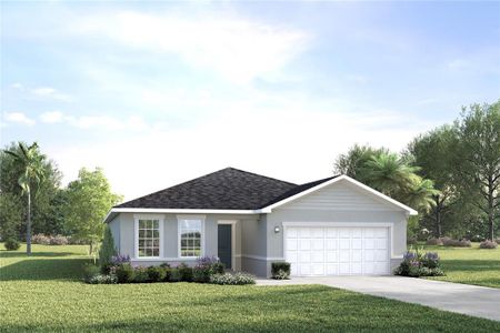 New construction Single-Family house 424 Hammock Oaks Blvd, Lady Lake, FL 32159 Baymont- photo 0 0