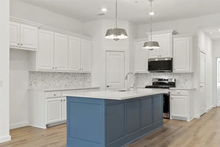 New construction Townhouse house 2627 St Helena Ln, Grand Prairie, TX 75054 Santorini- photo 9 9
